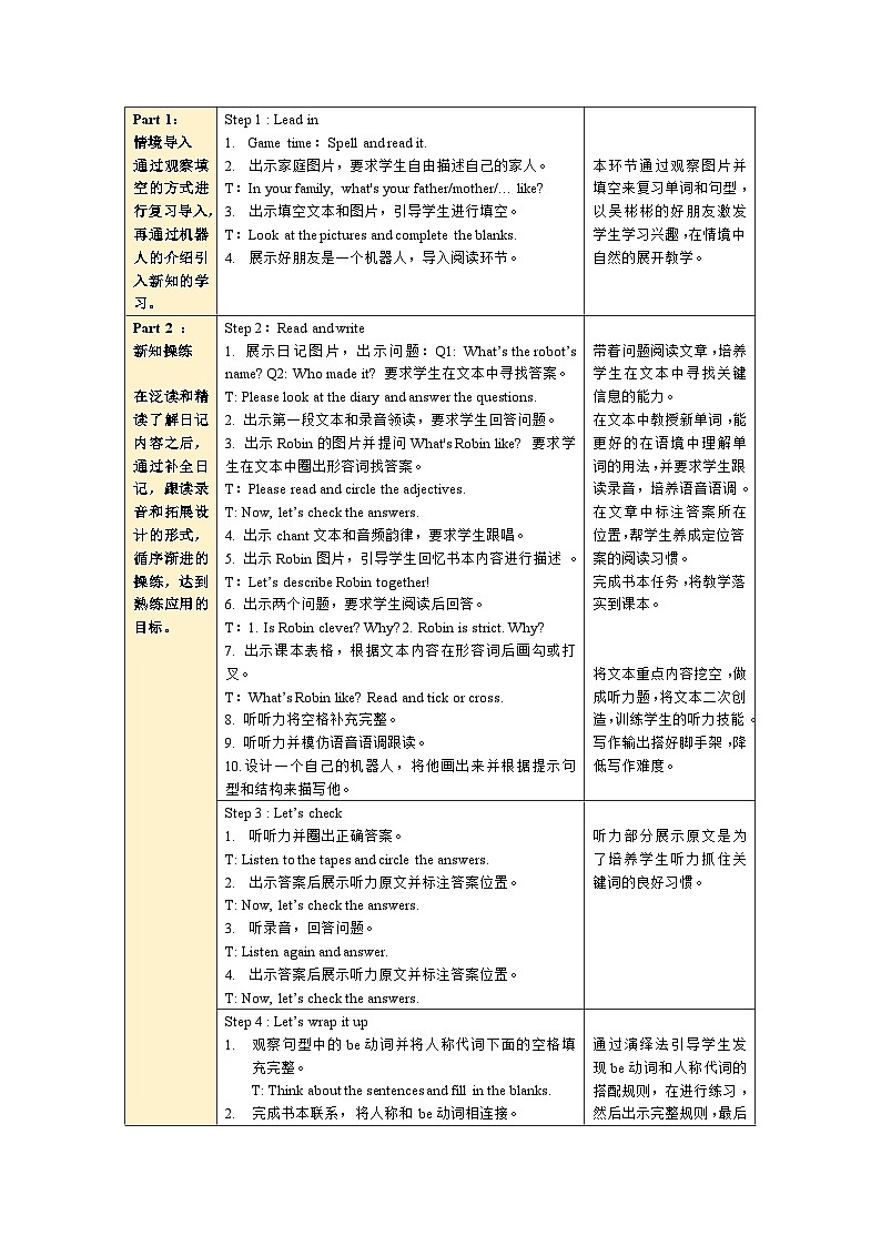 人教PEP版英语五年级上册 Unit1 PartB Read and write-Story time(教学课件+同步教案)02