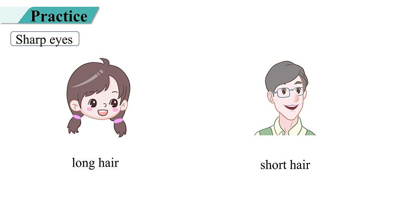 Unit 3 My friends Part B Let's learn & say and draw课件第8页