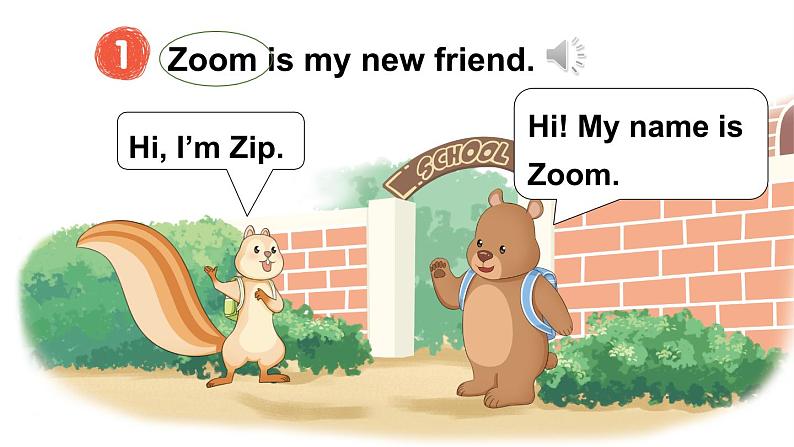 小学英语新人教版PEP三年级上册Unit 1 Making friends Reading time教学课件(2024秋)04
