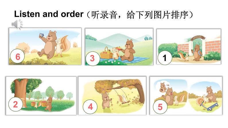 小学英语新人教版PEP三年级上册Unit 1 Making friends Reading time教学课件(2024秋)07