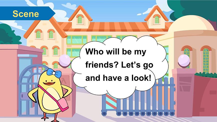 小學(xué)英語(yǔ)新人教版PEP三年級(jí)上冊(cè)Unit 1 Making friends Part A第2課時(shí)教學(xué)課件（2024秋）第7頁(yè)