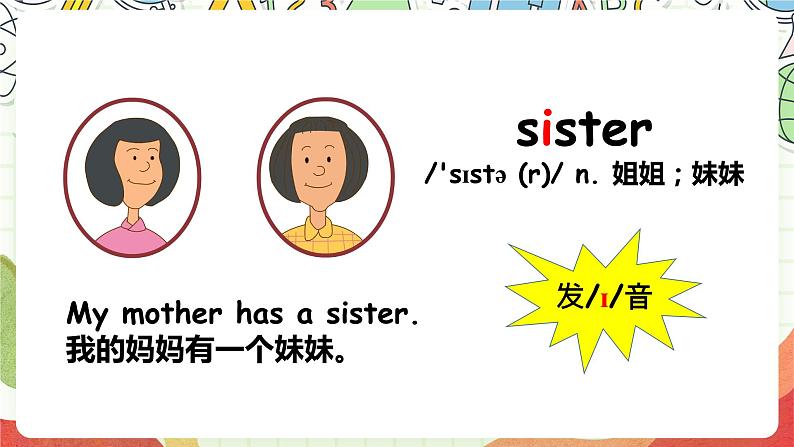 冀教版(三起点)英语五上Unit 1 My Family Lesson 1 Li Ming's Big Family 课件+教案07
