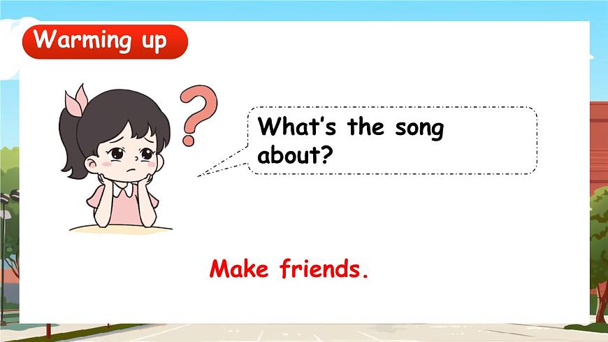 Unit 1  Let’s be friends.第1課時 Start up（審定）第3頁