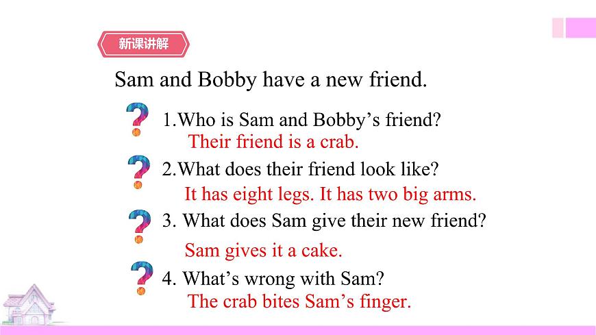 Unit 3 Our animal friend. 第三課時Cartoon time第7頁