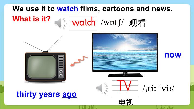 Unit 4 《Then and now》 Story time课件+素材05