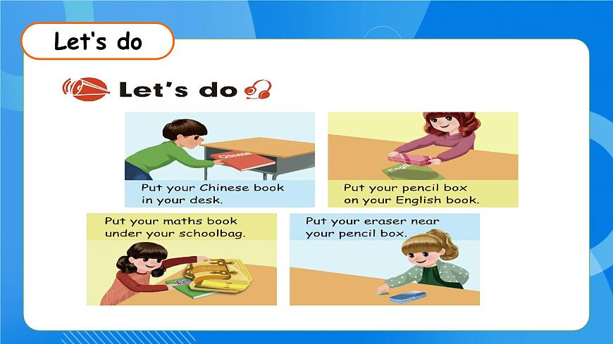 【核心素養(yǎng)】人教版英語四年級(jí)上冊(cè)-Unit 2 My schoolbag PA let's talk（課件）第6頁