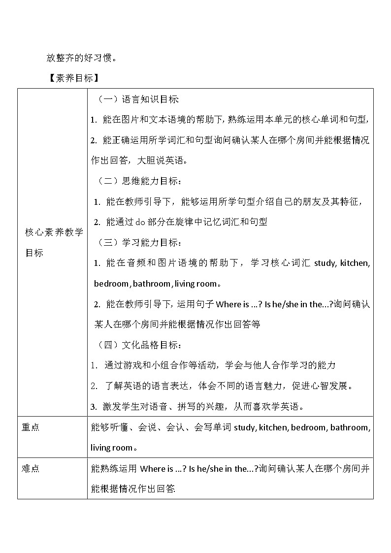 【教-学-评一体】人教版英语四年级上册-Unit 4 My home PA let's learn(课件+教案+习题)02