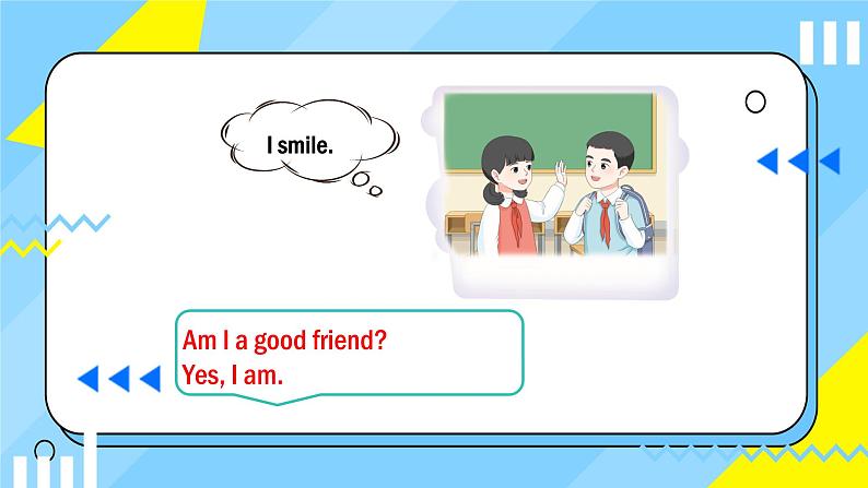 Unit1 Making friendsPart B Start to read(课件)-2024-2025学年人教PEP版(2024)英语三年级上册第5页