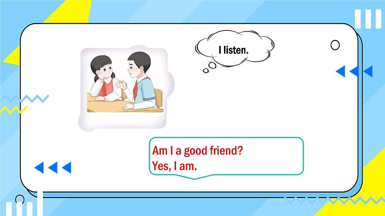 Unit1 Making friendsPart B Start to read(课件)-2024-2025学年人教PEP版(2024)英语三年级上册第6页
