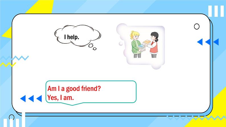 Unit1 Making friendsPart B Start to read(课件)-2024-2025学年人教PEP版(2024)英语三年级上册第7页
