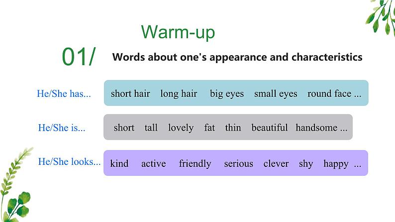 Unit 9 He's kind to Children. Period 2(课件)-2023-2024学年湘少版(三起)英语五年级下册02