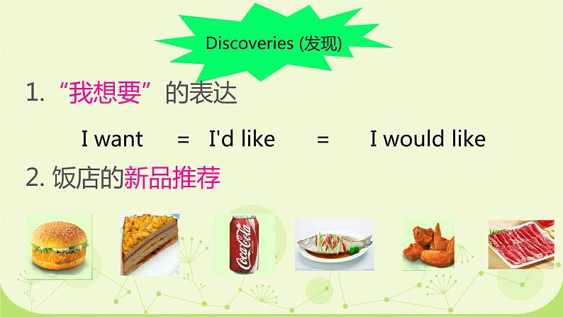 Unit 2 I'd like a hamburger(课件)-2024-2025学年湘少版(三起)英语五年级上册106