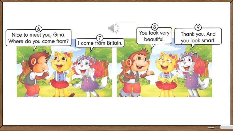 Unit 2 She looks cute. Revision & Fun Facts(课件)-2024-2025学年人教精通版英语五年级上册第4页
