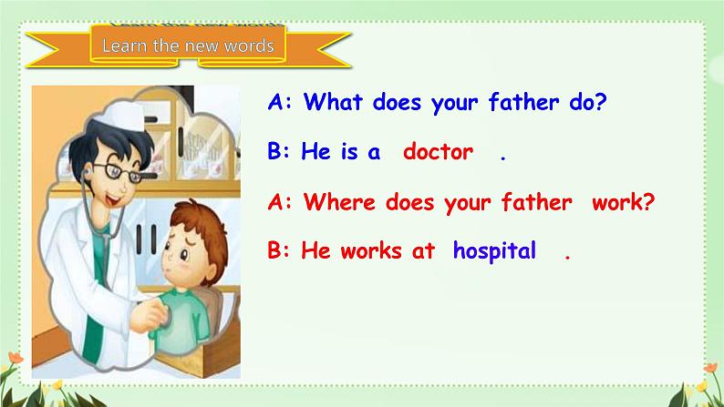 Unit 4 Where do you work Lesson 21&22(课件)-2024-2025学年人教精通版英语五年级上册第7页