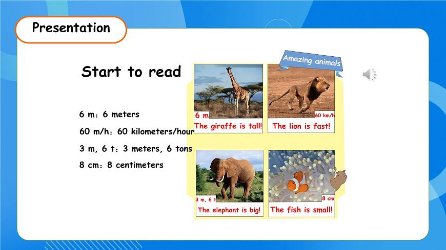 【核心素養(yǎng)】人教版英語(yǔ)三年級(jí)上冊(cè)-Unit 3 Amazing animals Part B  Start to read 課件第7頁(yè)