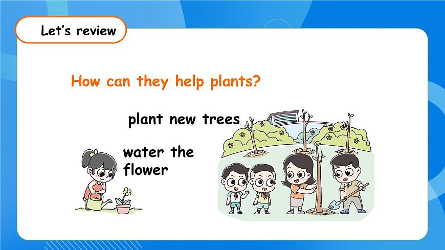【核心素養(yǎng)】人教版英語(yǔ)三年級(jí)上冊(cè)-Unit 4 Plants around us Part B Let's learn & Listen and chant 課件第6頁(yè)