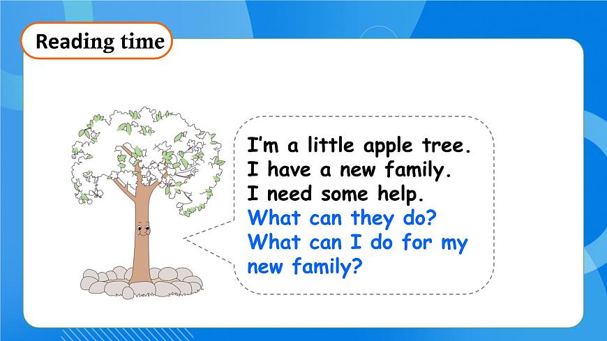 【核心素養(yǎng)】人教版英語三年級上冊-Unit 4 Plants around us Part C Reading time課件第8頁