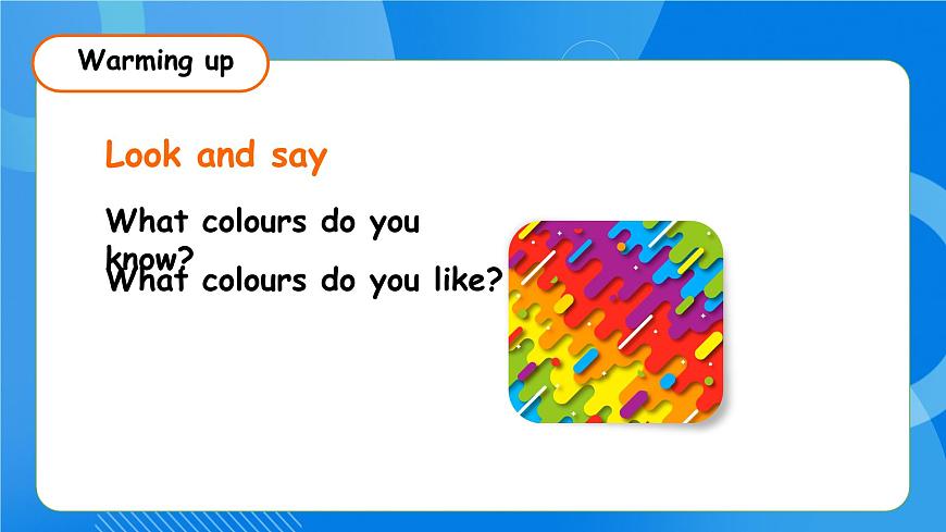 【核心素養(yǎng)】人教版英語三年級上冊-Unit 5 The colourful world  Part C Reading time課件第6頁