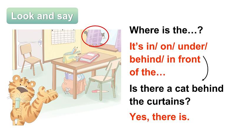 Unit 2 In the classroom 第3课时 (Parts 4a, 4b & PAIRWORK)(课件+素材)-2024-2025学年Join in 外研剑桥英语四年级上册08