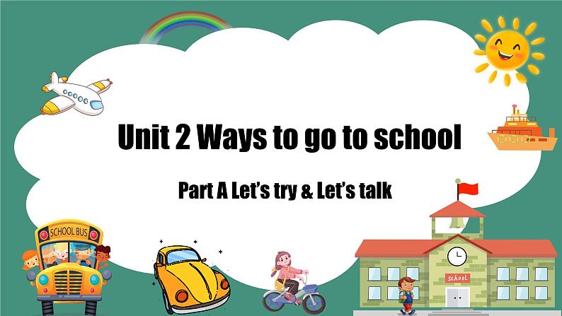 【核心素养】人教PEP版英语六年级上册 Unit 2(第2课时) Part A Let's try&Let's talk 教学课件+同步教案+同步练习+任务单+同步教案01