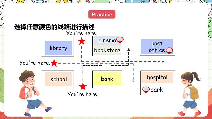 【核心素養(yǎng)新課標(biāo)】Unit 1 How can I get there  PB Read and write課件第5頁