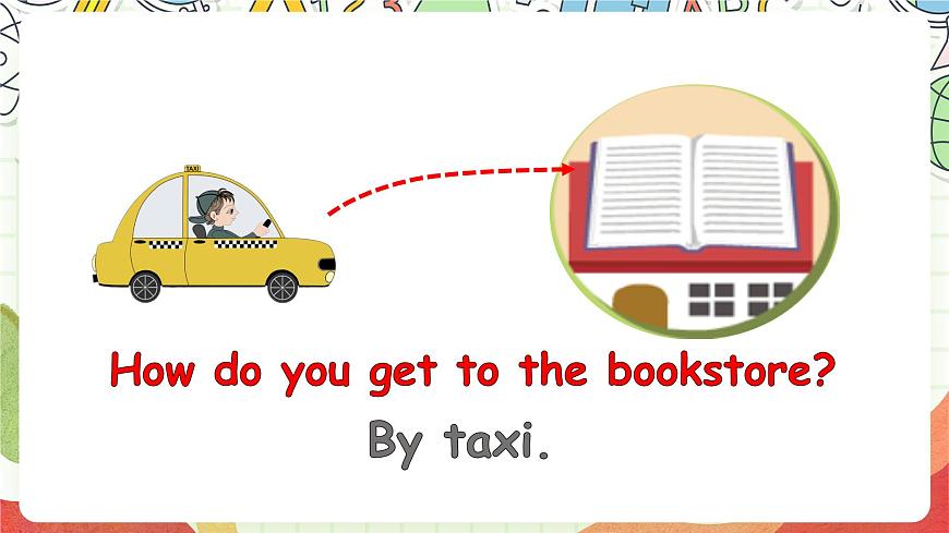 【核心素養(yǎng)新課標(biāo)】Unit 2 Ways to go to school PA let's learn課件第8頁