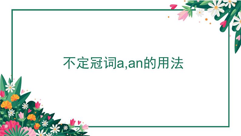 译林版小学英语语法:冠词课件04