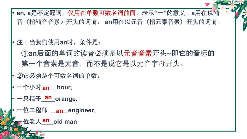 译林版小学英语语法:冠词课件05