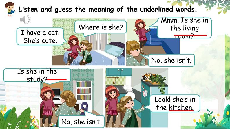 四上 Unit 4 Part A 第一课时第7页