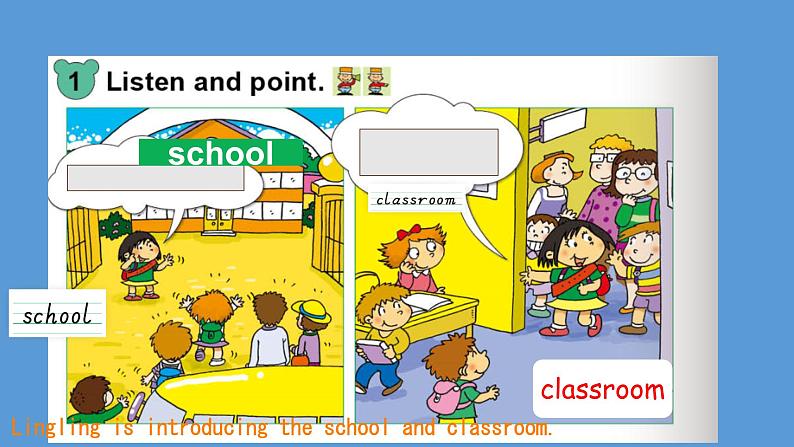 Module 5 Unit 1 This is our teacher (课件)-2024-2025学年外研版(一起)英语一年级上册3第4页