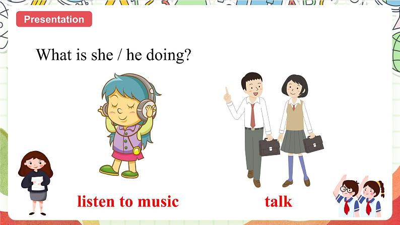 外研版英语四年级上册Module 2 Unit 2 《What are you doing?》 教学课件03
