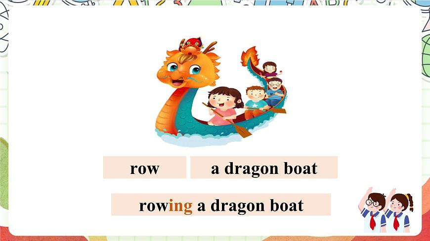 外研版英語(yǔ)四年級(jí)上冊(cè)Module 3 Unit 1 《What are they doing》課件第5頁(yè)