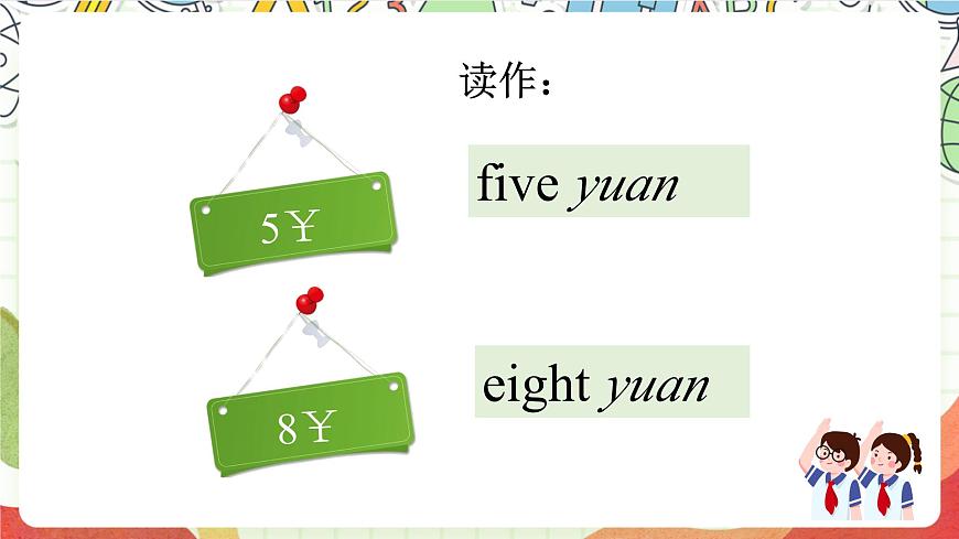 外研版英語四年級上冊Module 4 Unit 2 《How much is it》課件第6頁