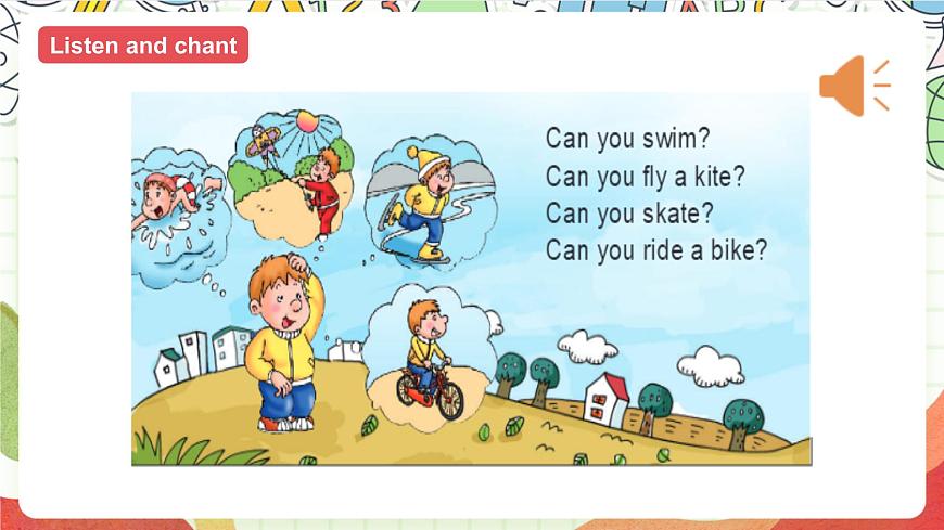 外研版英語四年級(jí)上冊(cè)Module 5 Unit 2 《Can Sam play football》課件第5頁