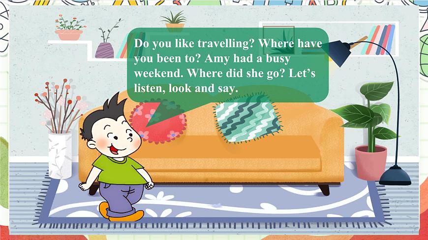外研版英語五年級上冊 Module 3 Unit 1 《Where did you go？》課件第2頁