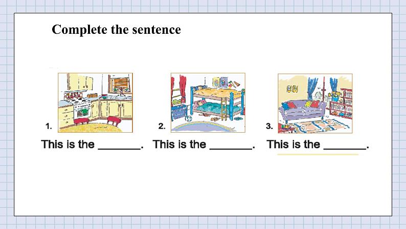 北师大版小学英语 四年级上册 Unit4《Bobby’s House》lesson6课件第3页