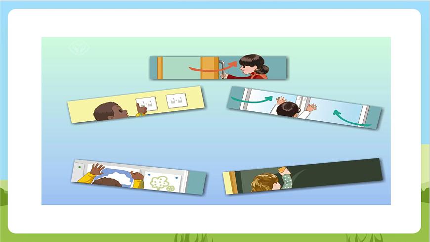 人教版英語(yǔ)四年級(jí)上冊(cè)Unit 1 《My classroom PB Let's learn》 課件第5頁(yè)
