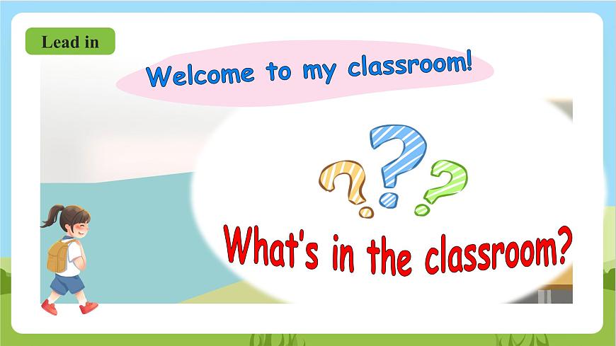 人教版英語四年級上冊Unit 1 《My classroom PB Read and write &PC story tim》課件第7頁
