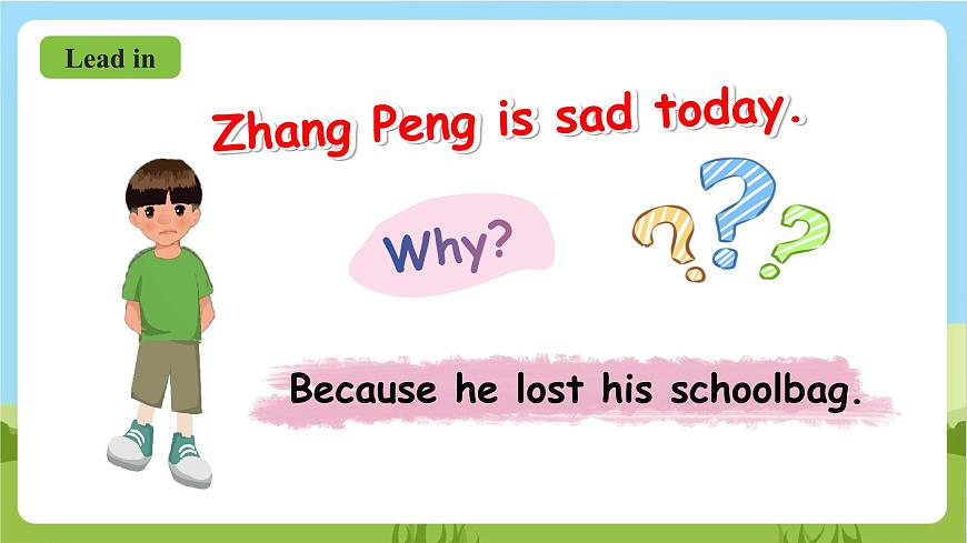 人教版英語四年級上冊Unit 2 《My schoolbag PB Let's talk》 課件第8頁