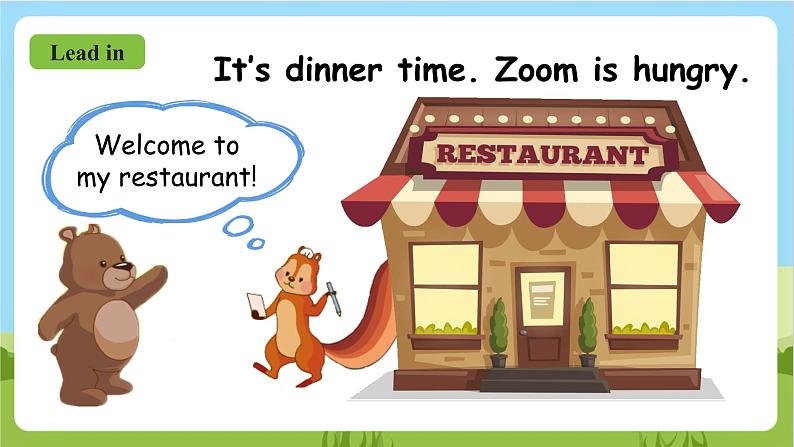 人教版英语四年级上册Unit 5 《Dinner's ready PA Let's learn 》课件+单元整体教案+动画素材05
