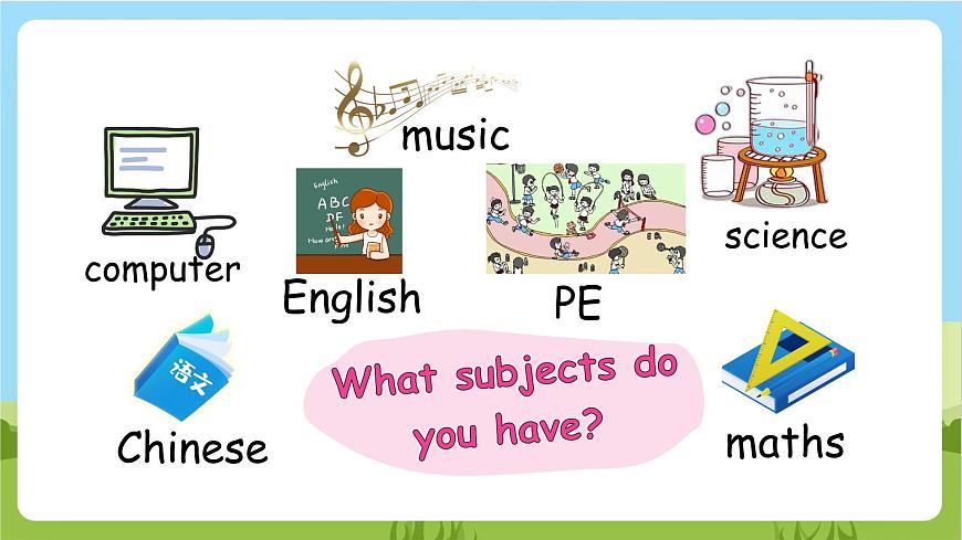 人教版英語五年級(jí)上冊(cè)Unit 2 《My week PA Let's learn》課件第5頁