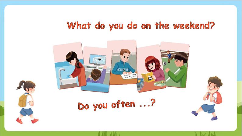 人教版英语五年级上册Unit 2《 My week PB Read and write》课件+单元整体教案+动画素材06