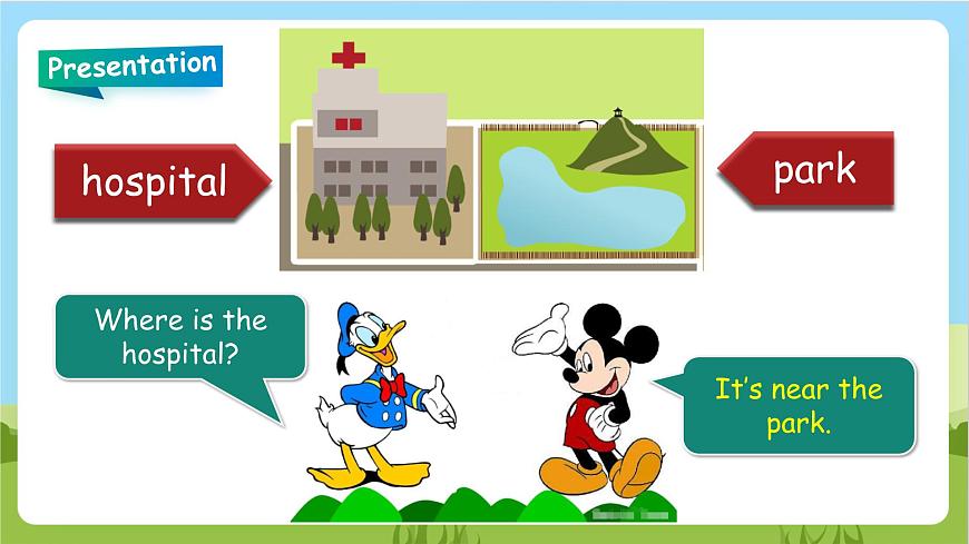 人教版英語六上Unit 1 《How can I get there PA Let's learn》 課件第4頁