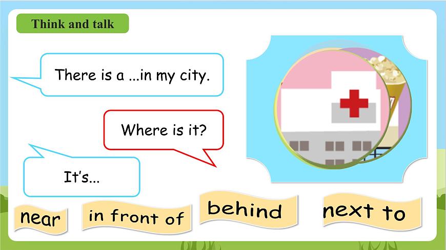 人教版英語六上Unit 1《 How can I get there PA Let's talk》 課件第4頁