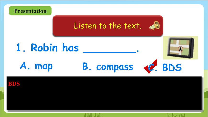 人教版英語六上Unit 1 《How can I get there PB Read and write》 課件第6頁