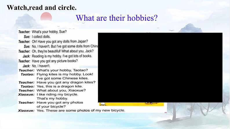 M3u2wWhat's your hobby(课件+教案+素材)外研版三年级起点六年级上册08