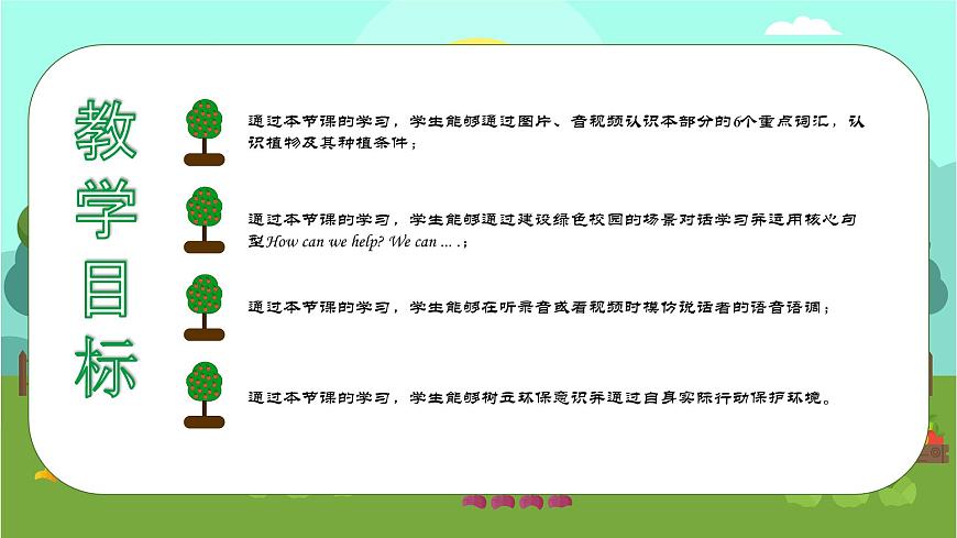 Unit 4 Plants around us 第3課時(shí) Part B Let's talk＆Let's learn(教學(xué)課件)第2頁