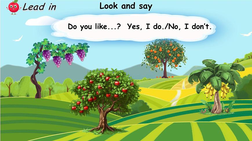 Unit 4 Plants around us 第3課時(shí) Part B Let's talk＆Let's learn(教學(xué)課件)第5頁