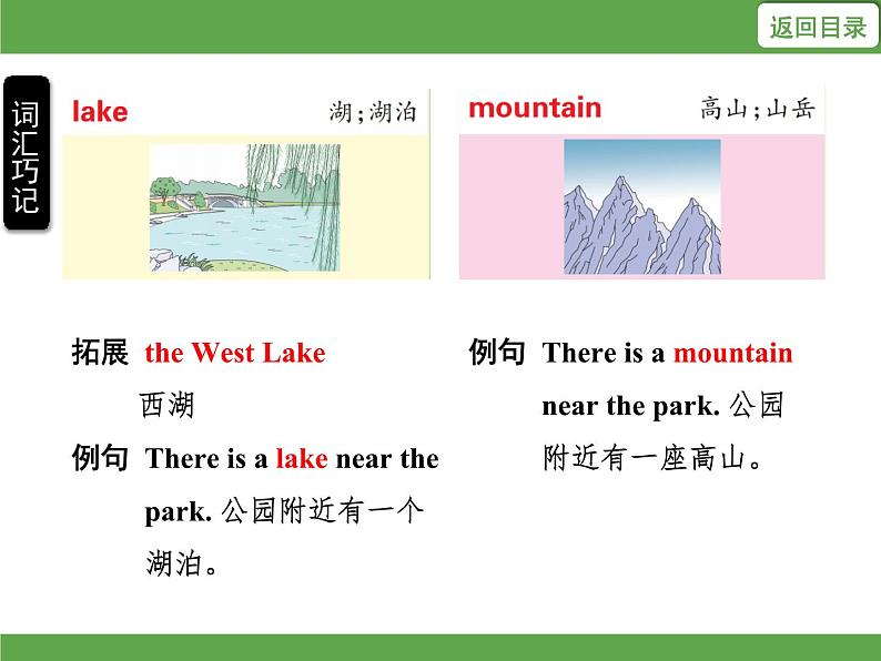 Unit 6 In a nature park单元知识考点梳理 课件第6页