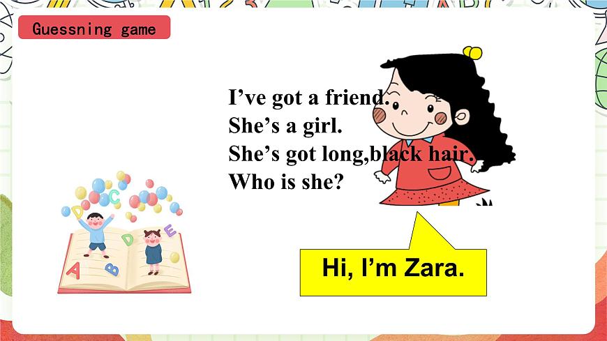 外研版（一起）英語(yǔ)四上Module 1 Unit 2《 I've got a new friend》 課件第4頁(yè)